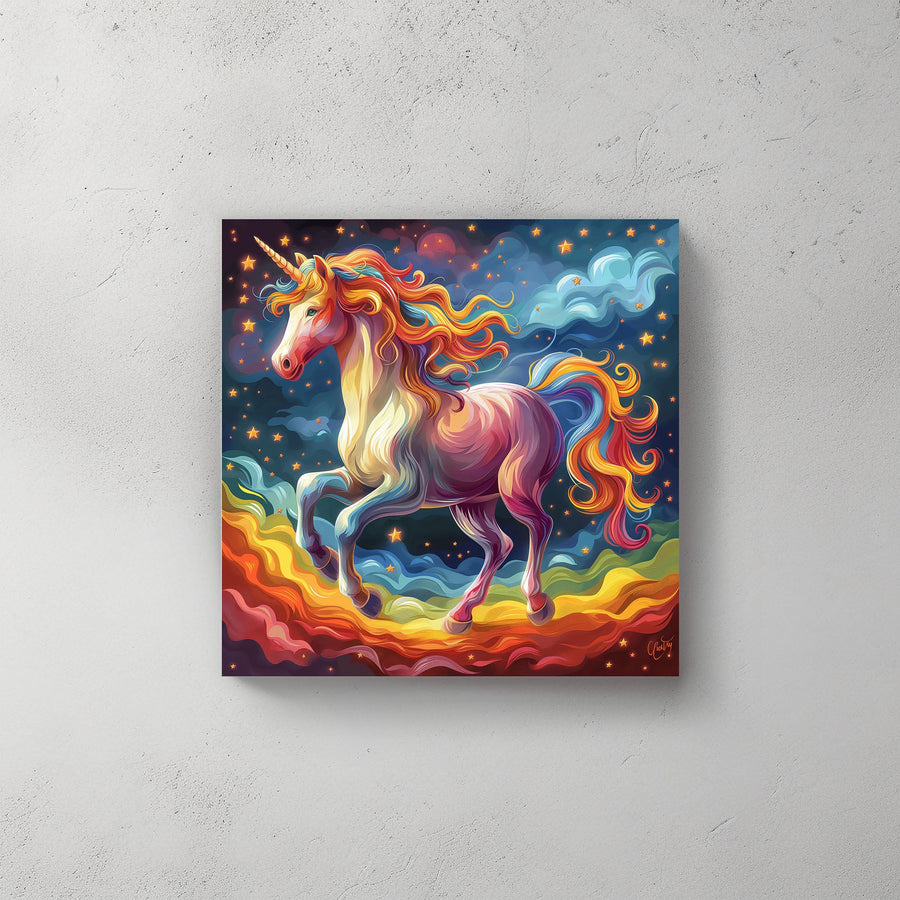 Unicorn Dreams #532 Canvas Wall Art & Metal Prints