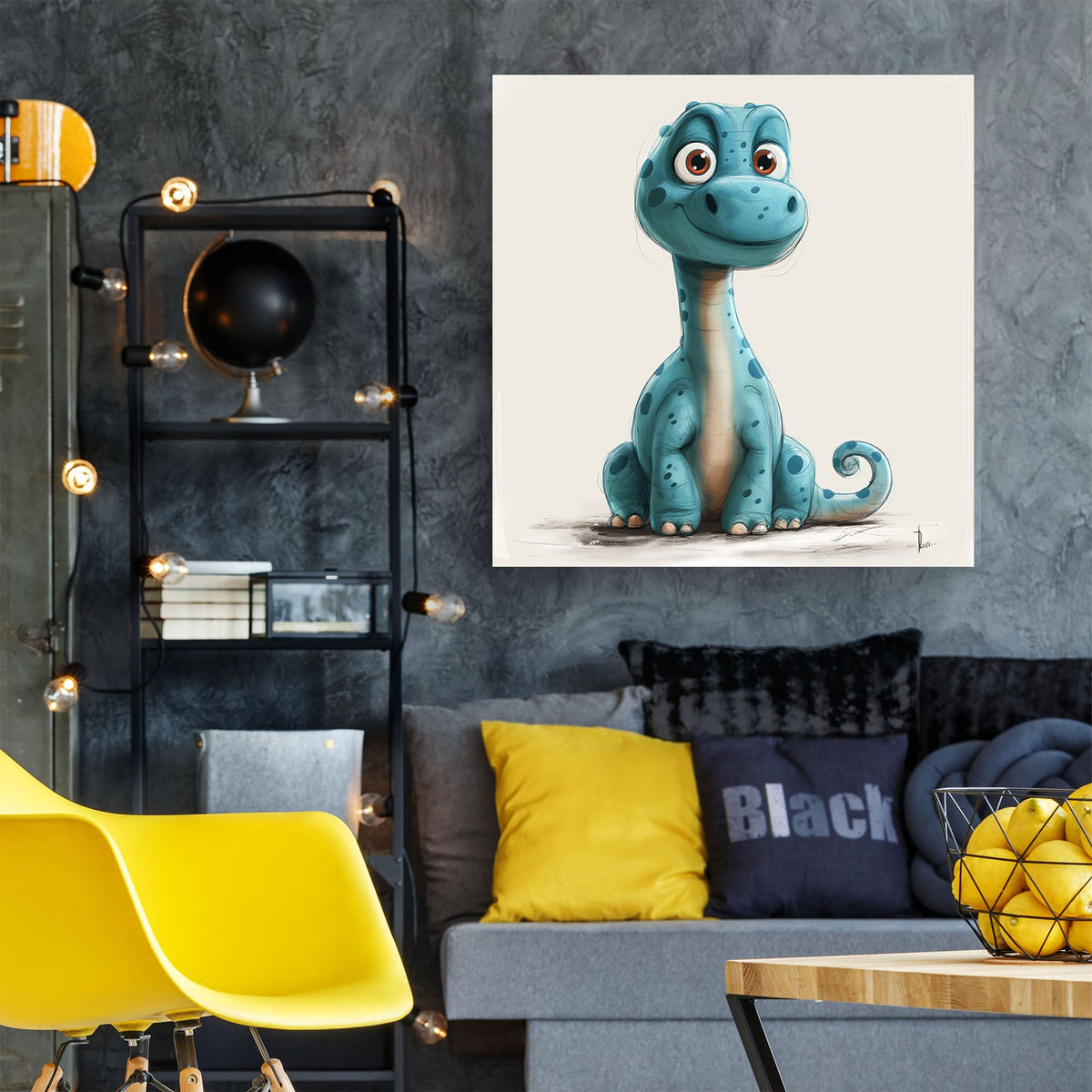 Blue Dino #563