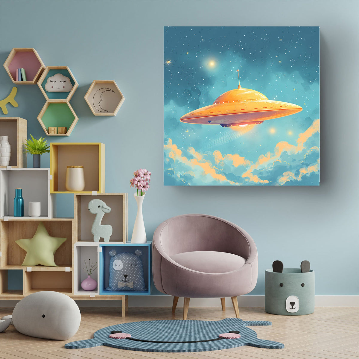 Yellow Saucer #567