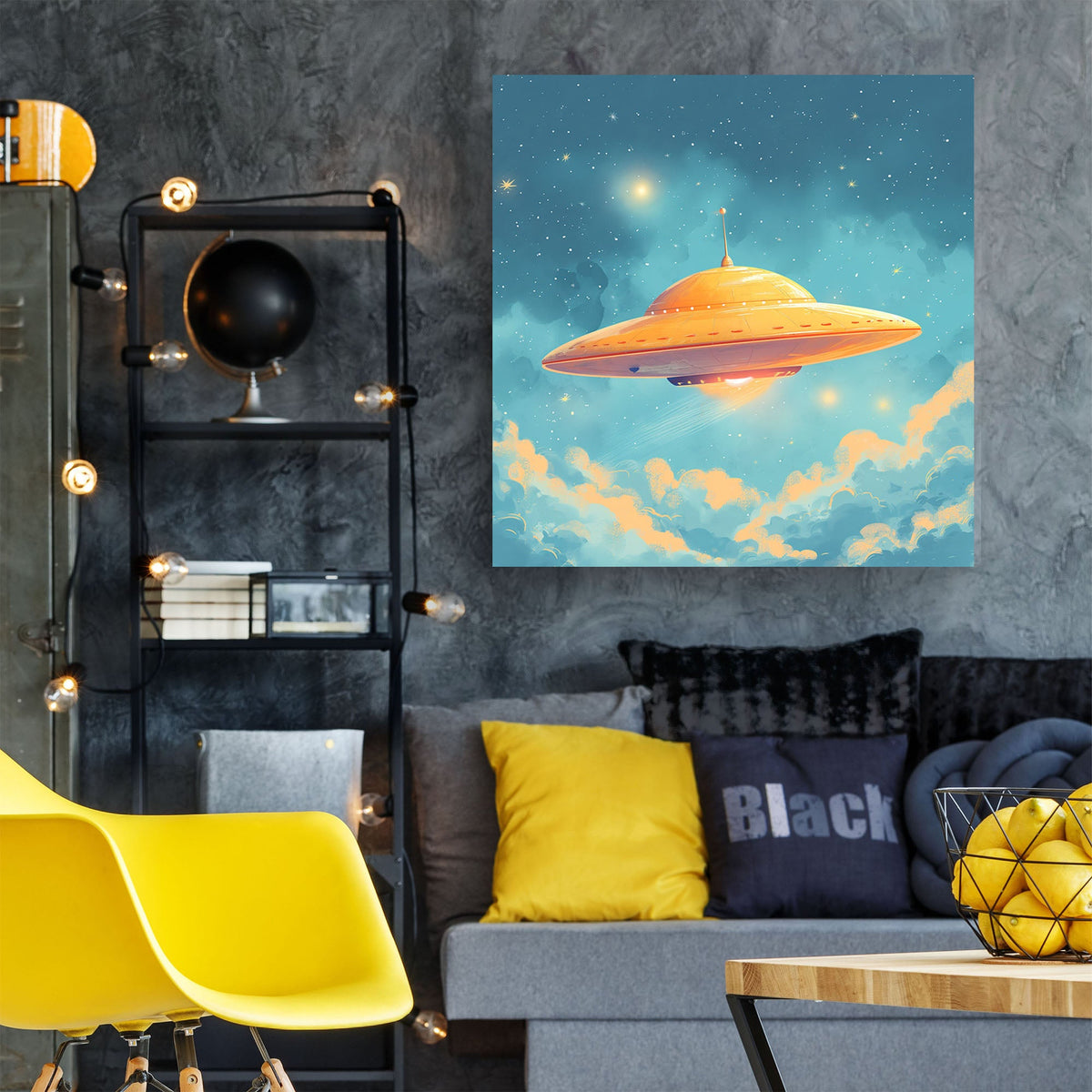 Yellow Saucer #567