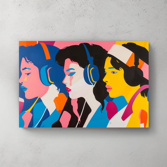 Tunes #578 Canvas Wall Art & Metal Prints