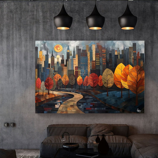 Autumn Colours #590 Canvas Wall Art & Metal Prints