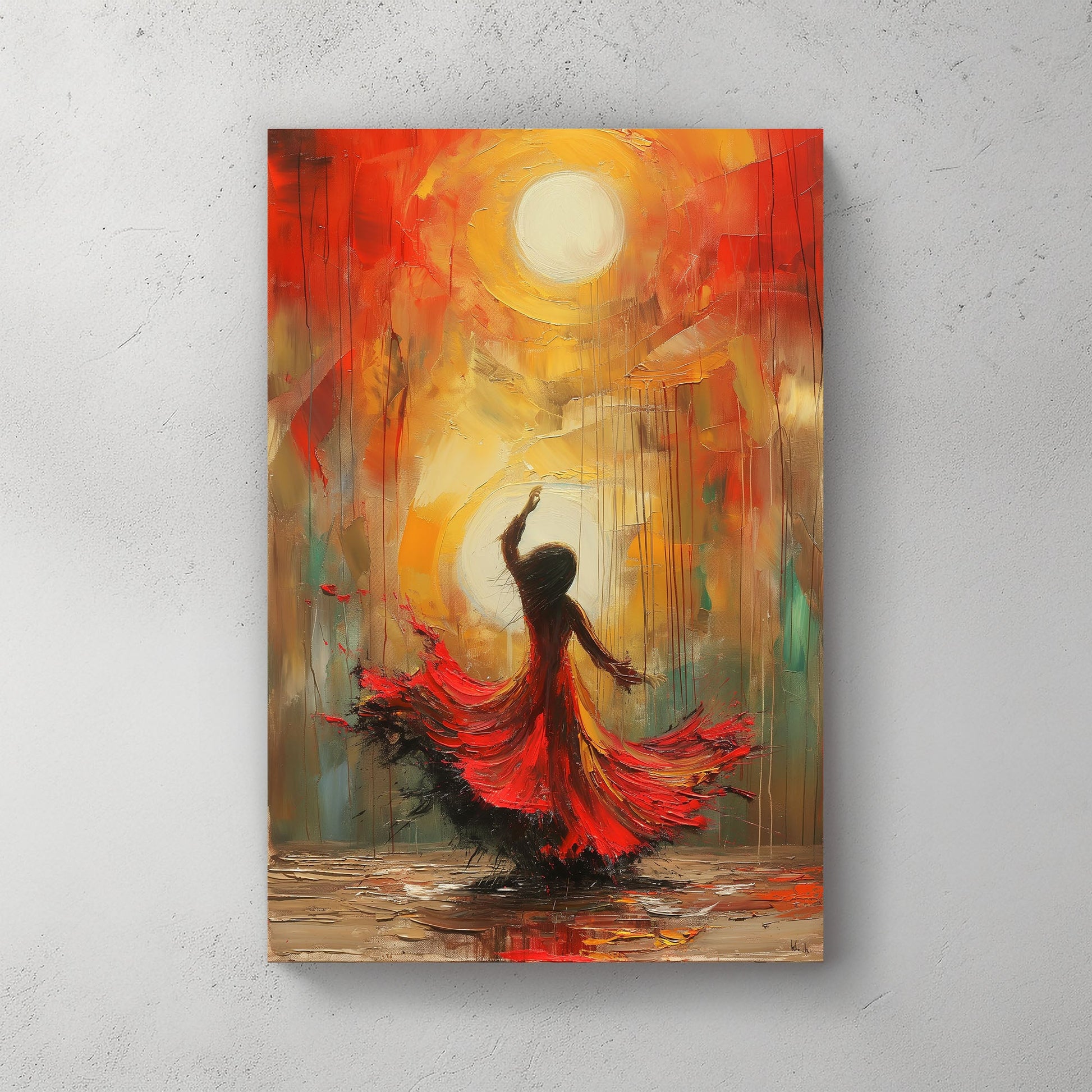 Dancing under the Sun #602 Canvas Wall Art & Metal Prints