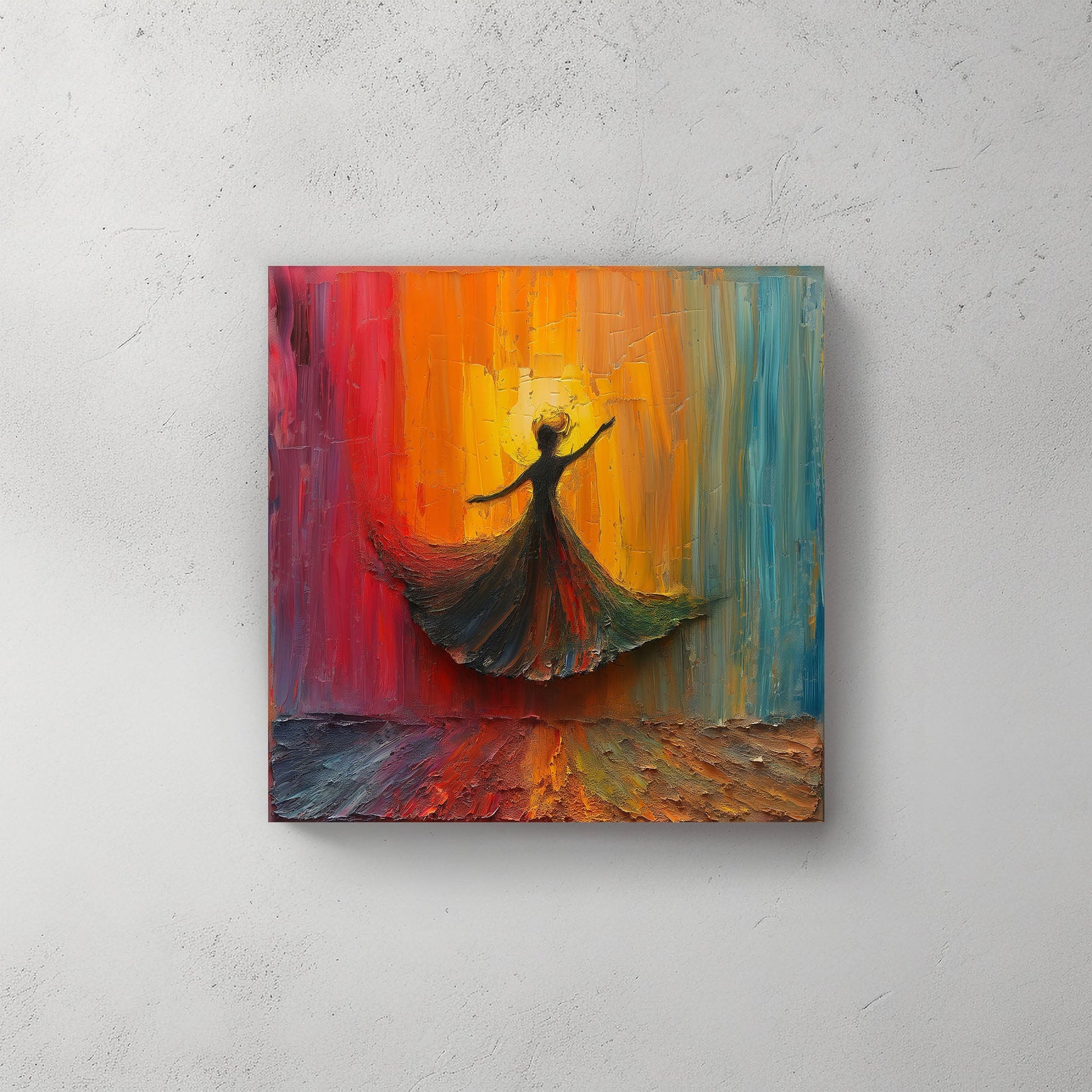 Dance of Colours #603 Canvas Wall Art & Metal Prints