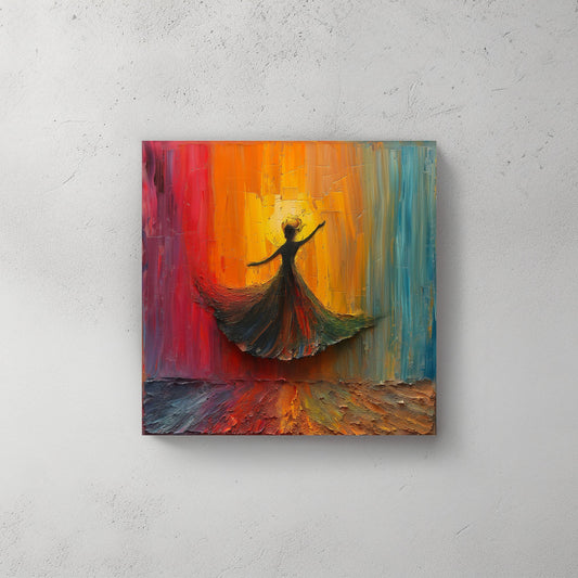Dance of Colours #603 Canvas Wall Art & Metal Prints