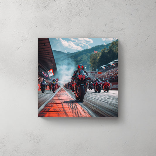 Starting Grid #612 Canvas Wall Art & Metal Prints