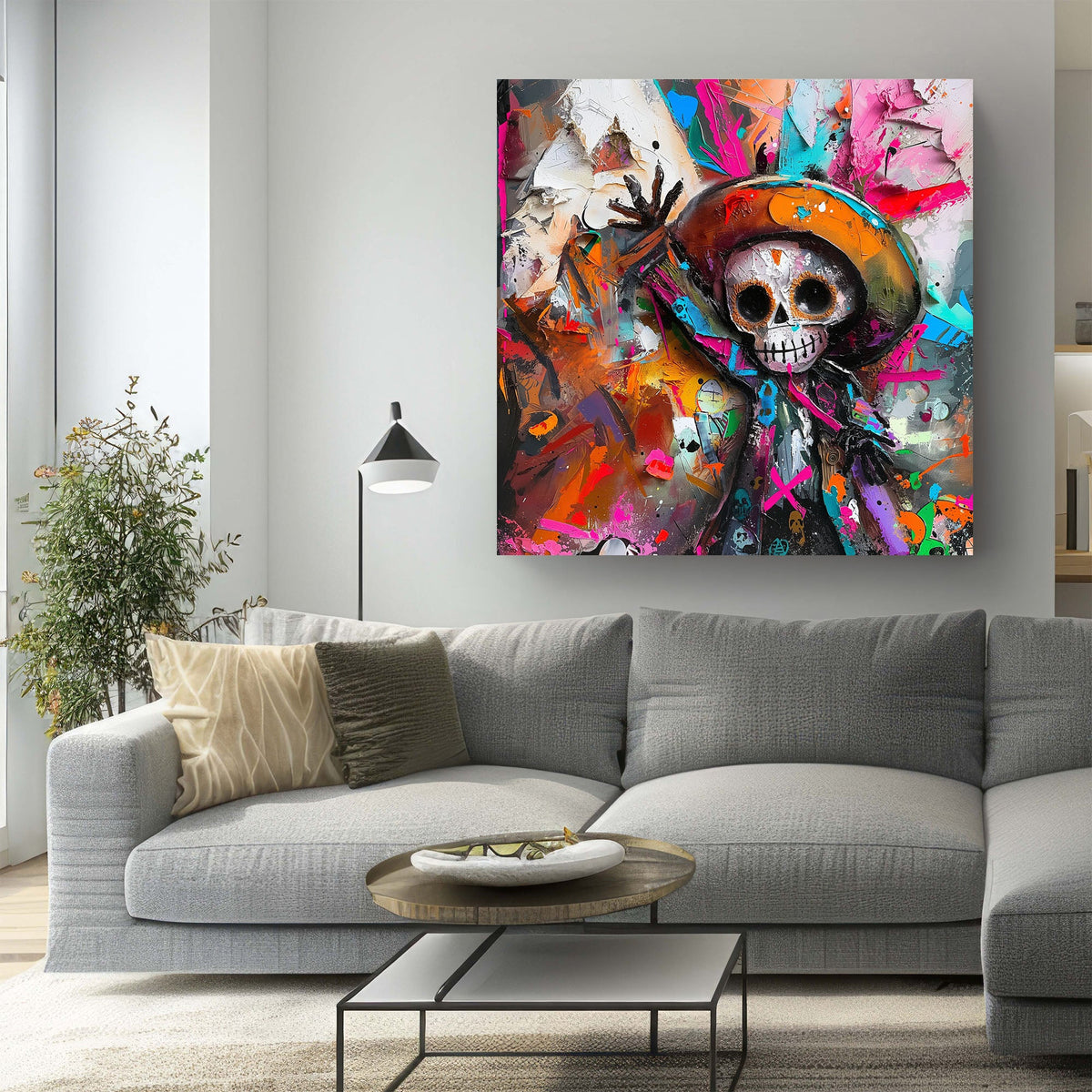 Celebration of the Dead #910 Canvas Wall Art & Metal Prints