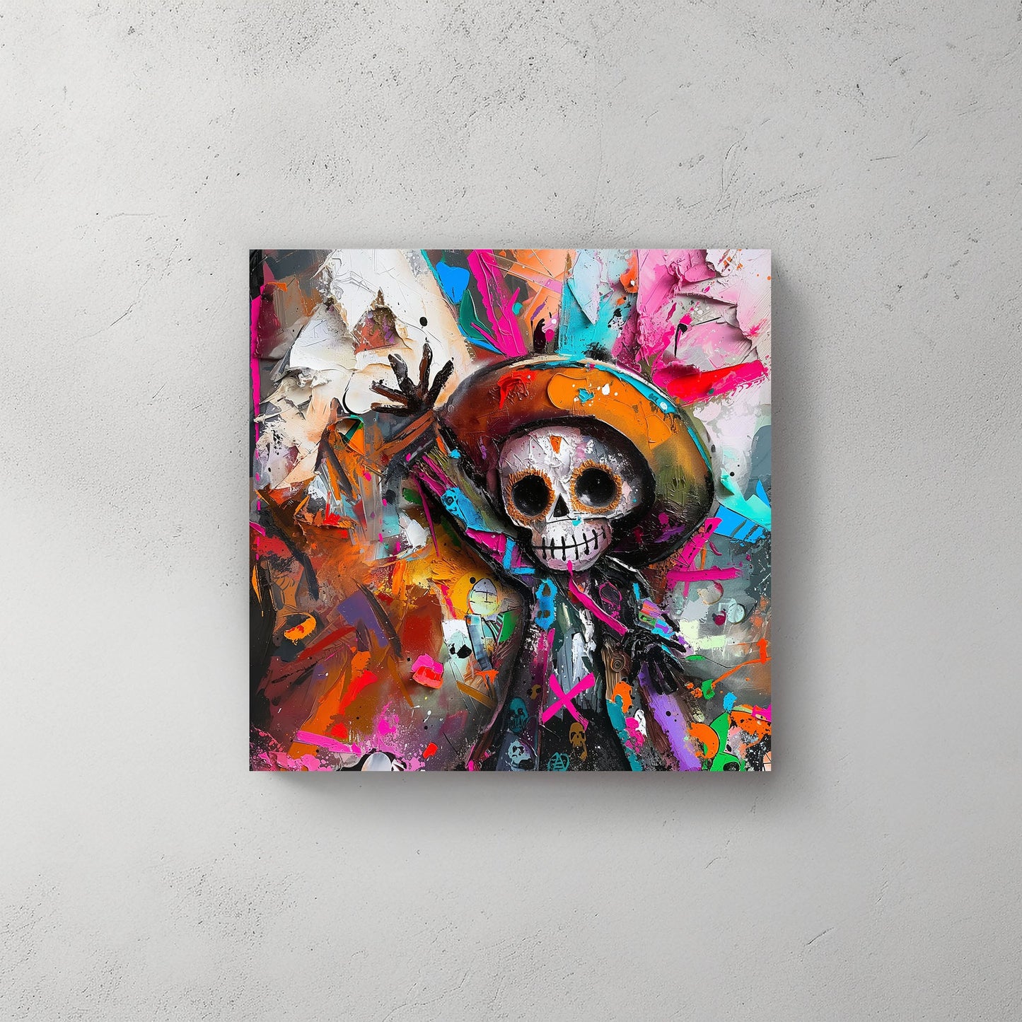 Celebration of the Dead #910 Canvas Wall Art & Metal Prints