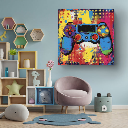 Gaming Life #918 Canvas Wall Art & Metal Prints
