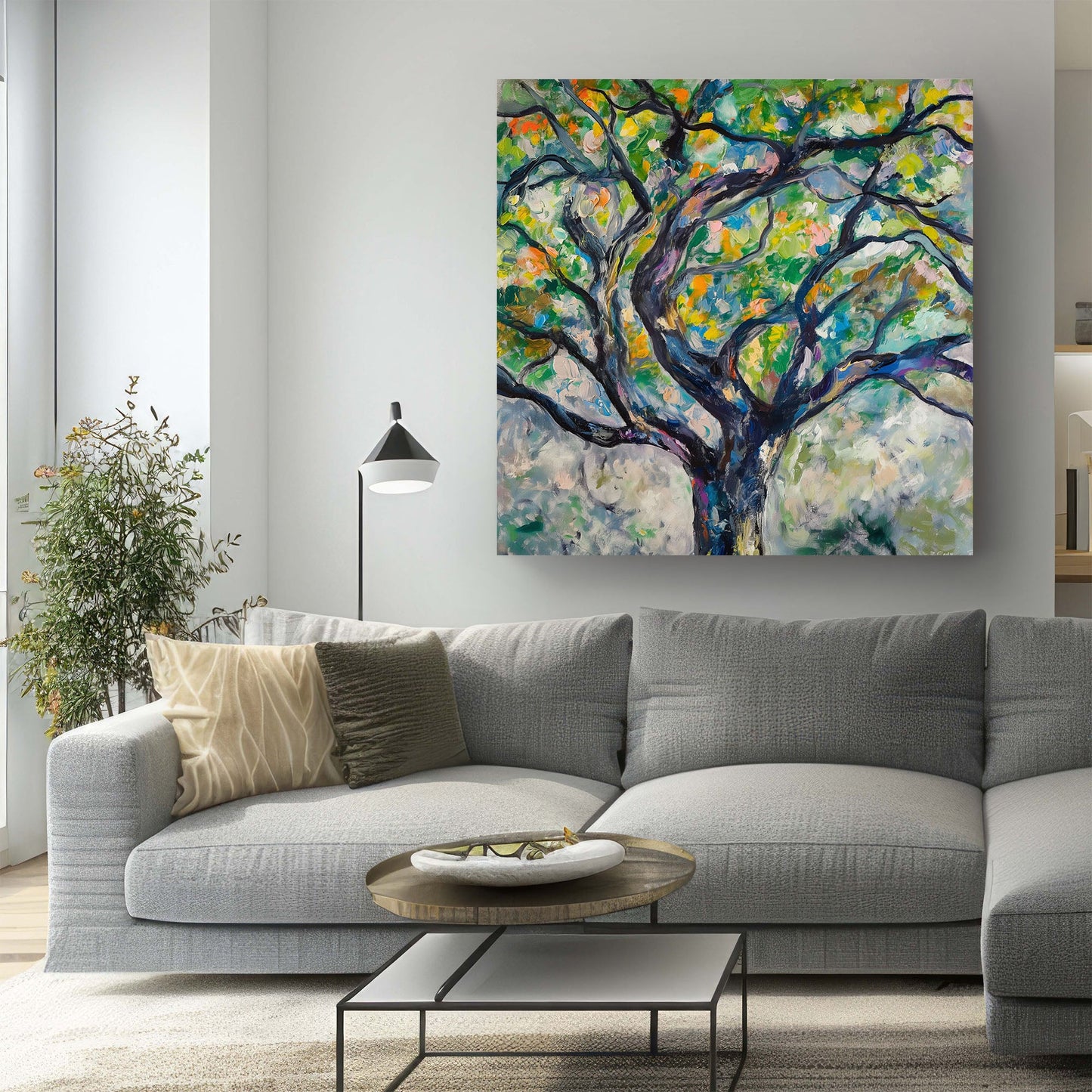 Tree of Life #922 Canvas Wall Art & Metal Prints