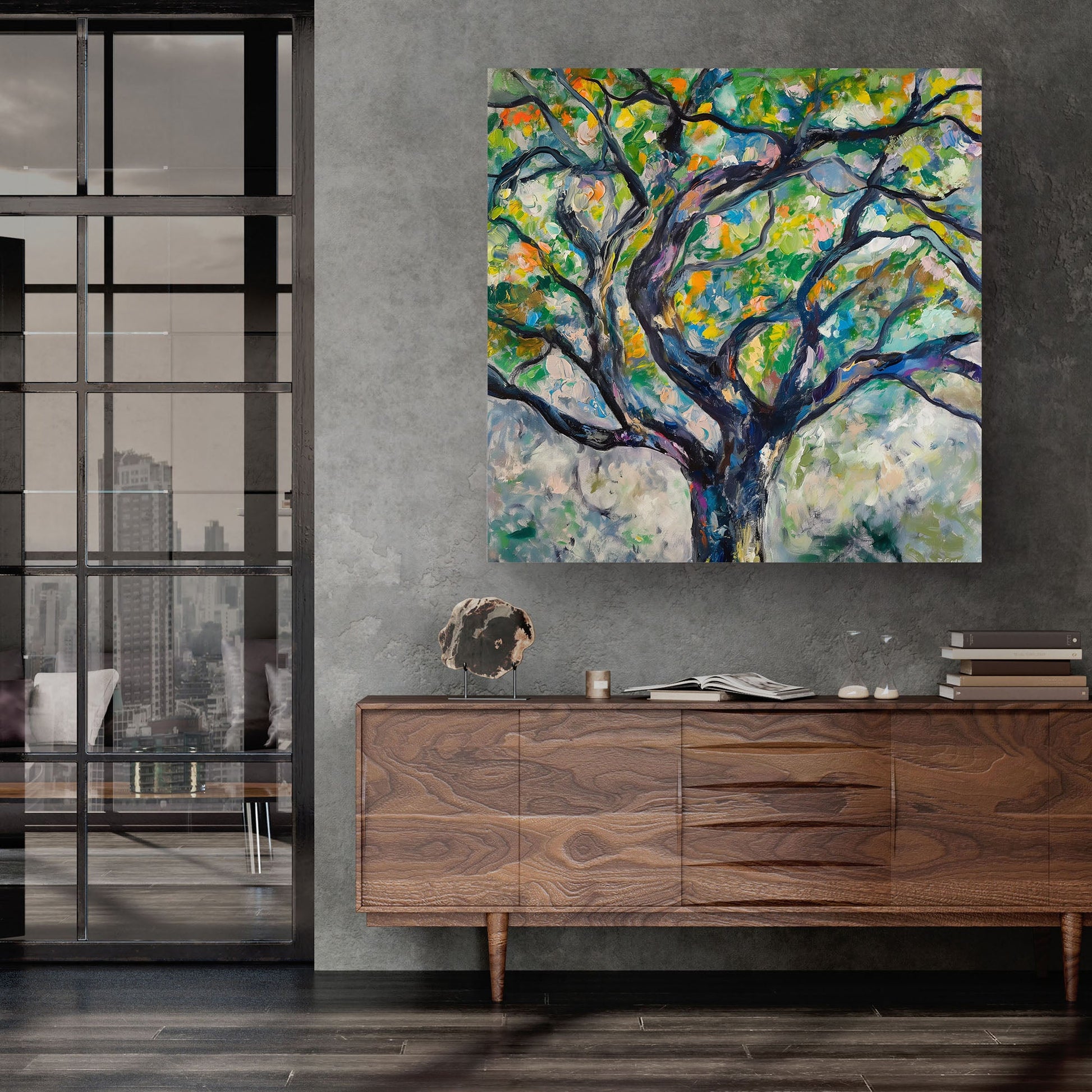 Tree of Life #922 Canvas Wall Art & Metal Prints