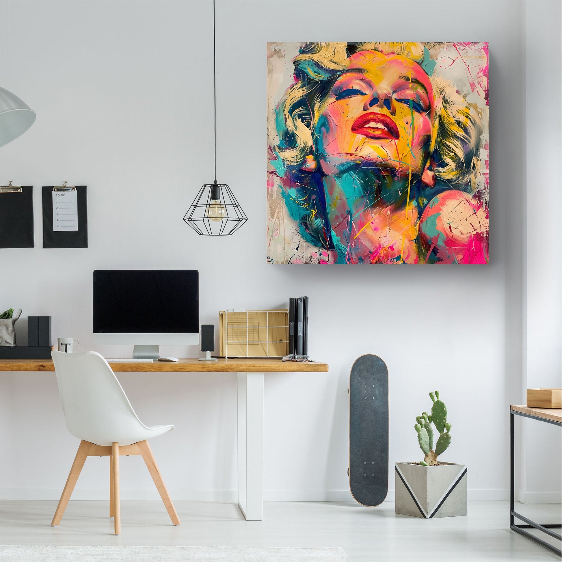 Pop Monroe #939 Canvas Wall Art & Metal Prints