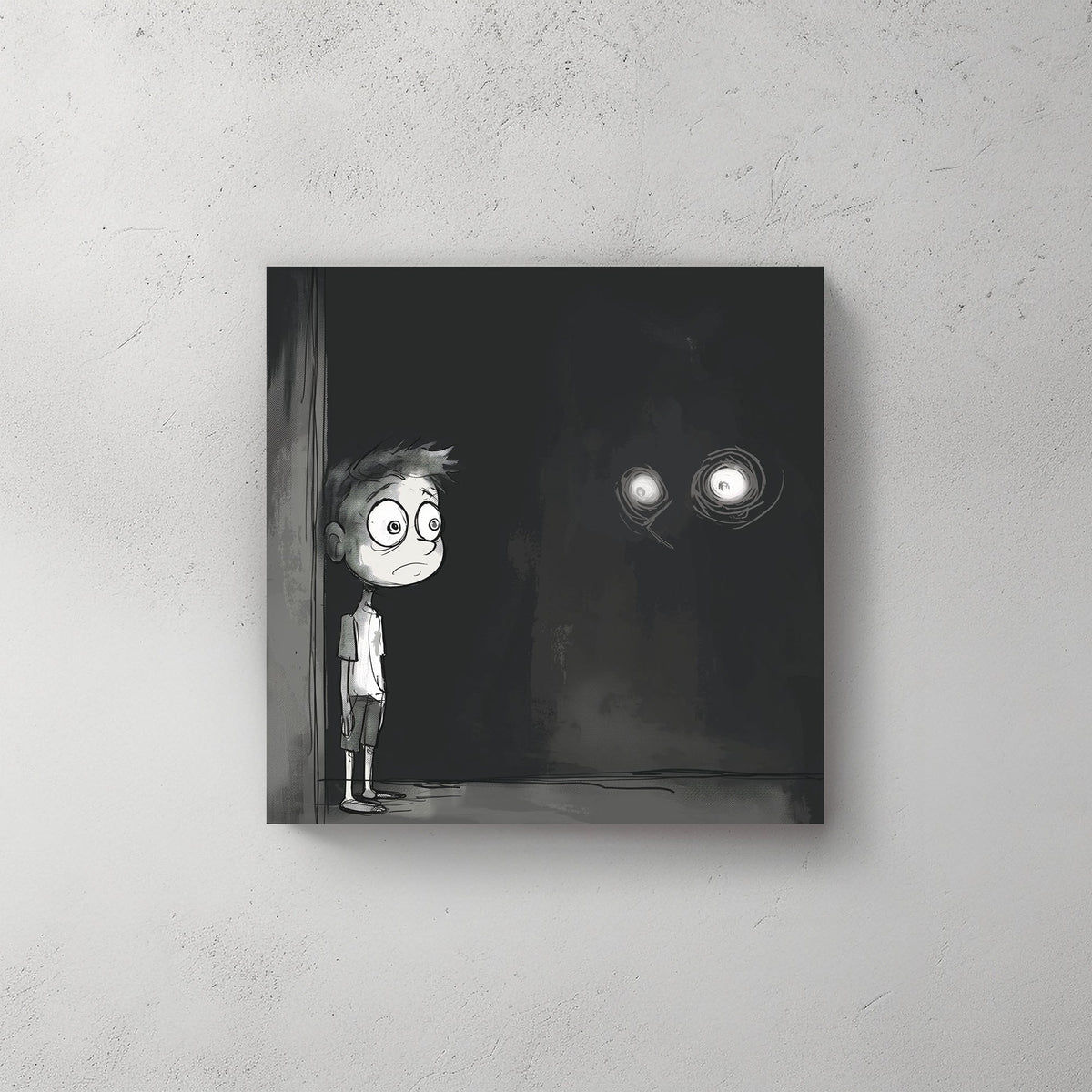Look in the Dark #949 Canvas Wall Art & Metal Prints