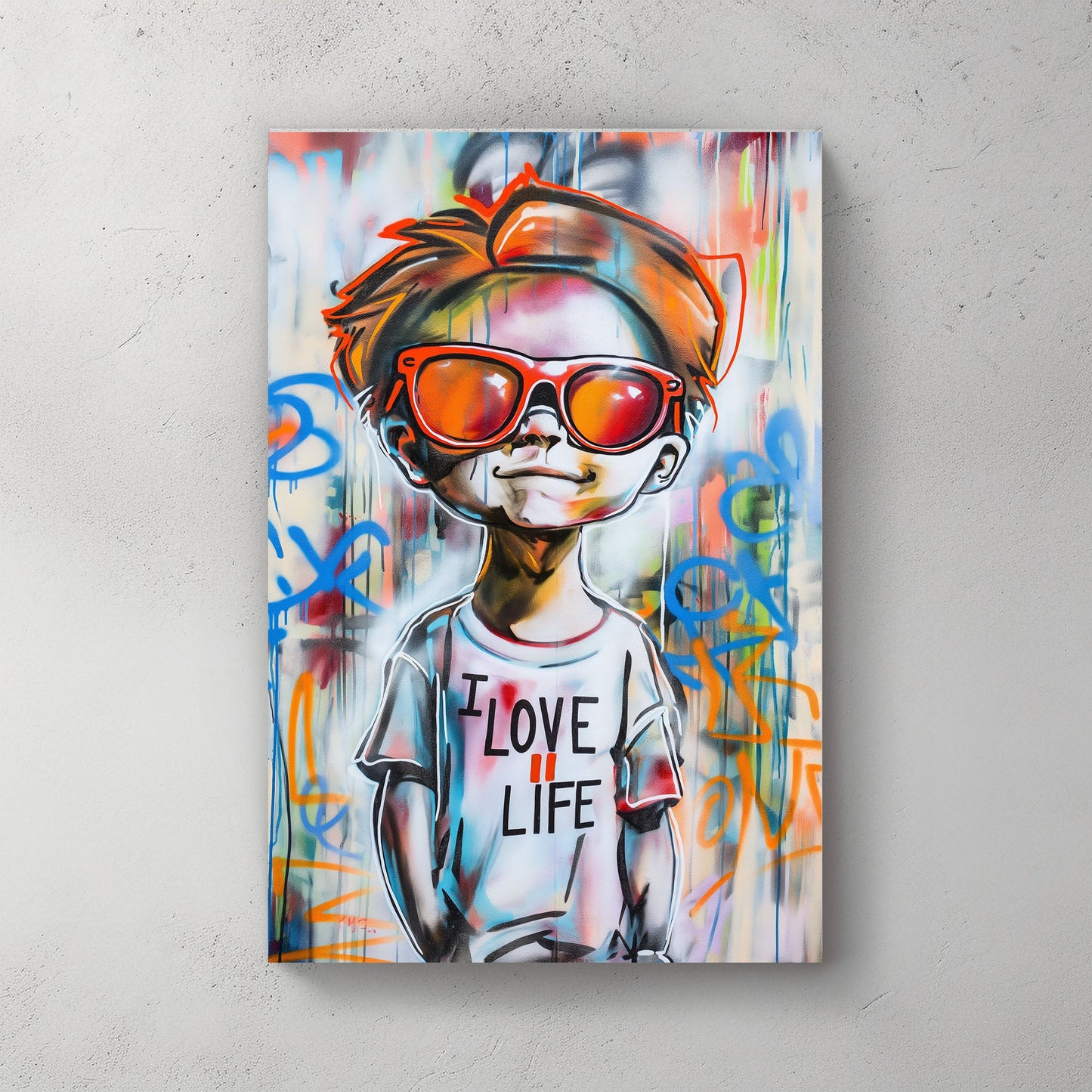 Love Life #957 Canvas Wall Art & Metal Prints