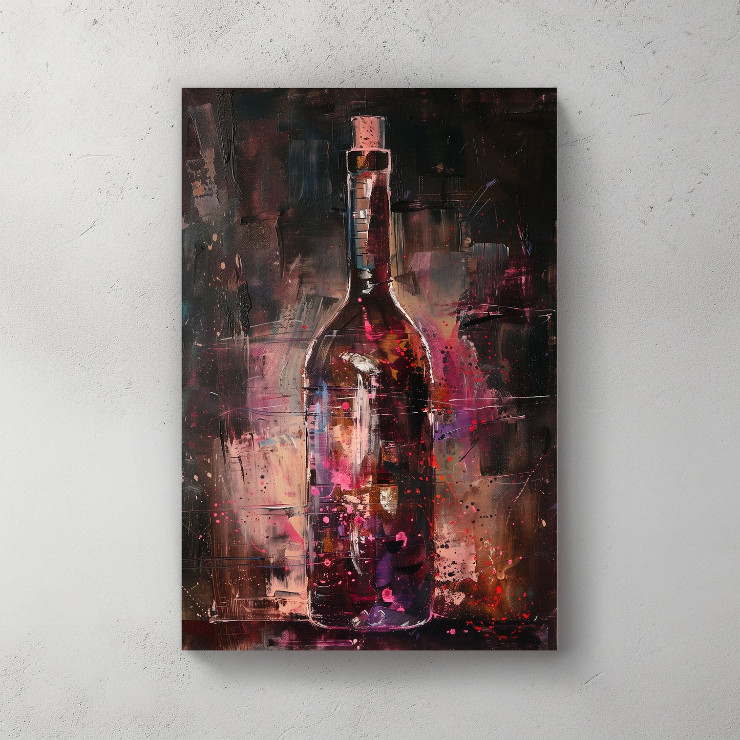 Red Wine #962 Canvas Wall Art & Metal Prints
