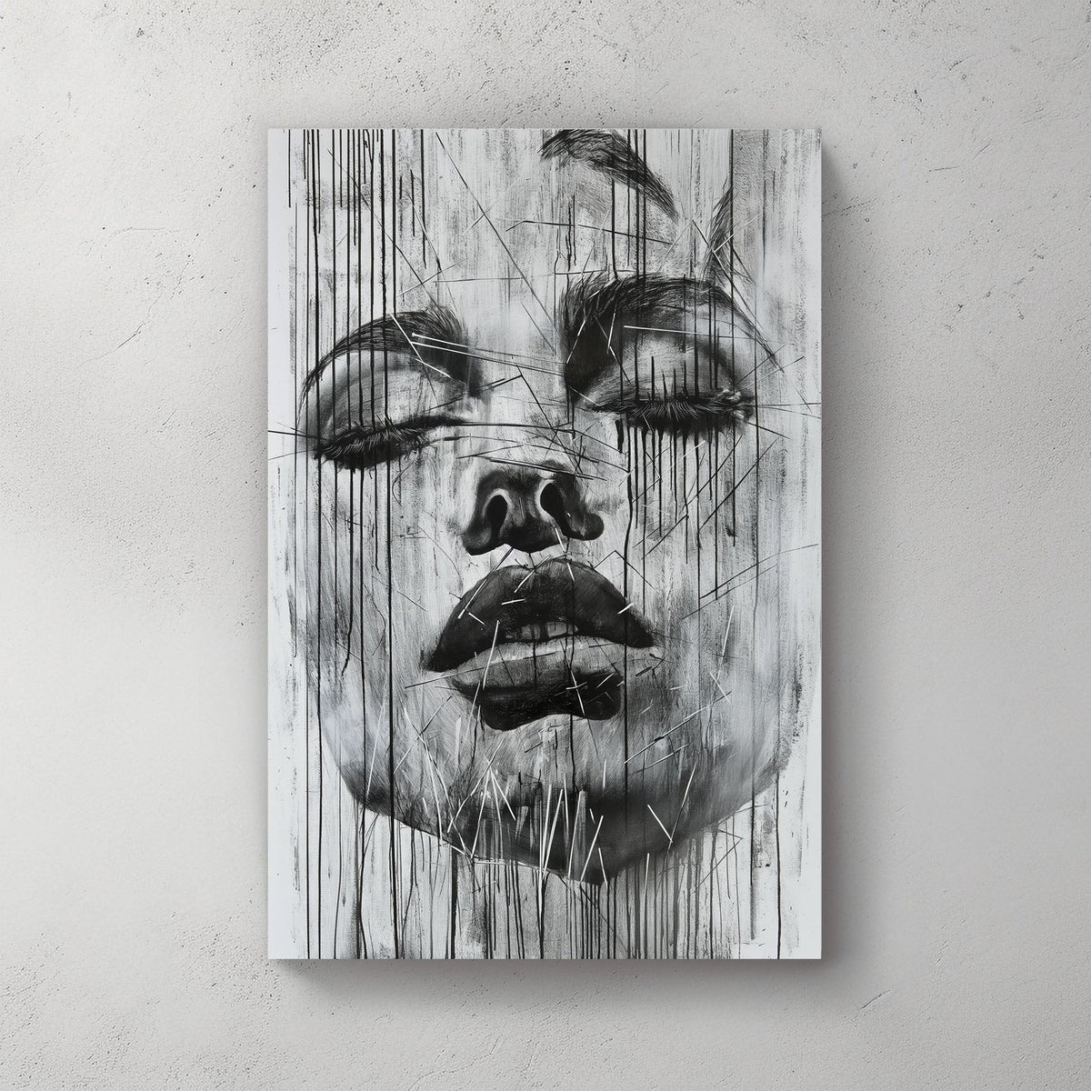 The Sketch #998 Canvas Wall Art & Metal Prints